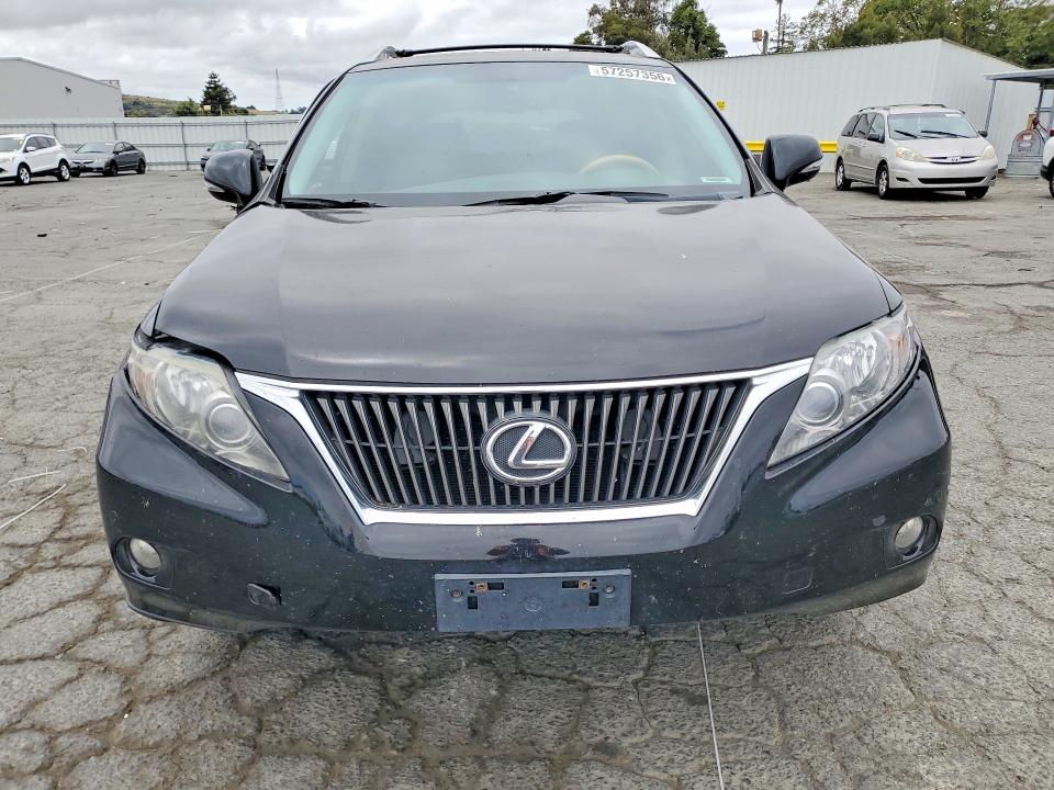 2011 Lexus Rx 350 VIN 2T2BK1BA5BC089969 COPART salvage auction — SIDE, CA - SALVAGE CERTIFICATE, sold $3,900 on 2026-07-02 (photo 5)