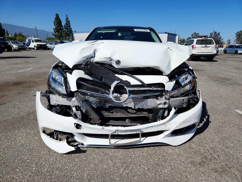 2016 Mercedes-benz VIN 55SWF4JB0GU114820 COPART salvage auction — FRONT END, Ca - Salvage Certificate, sold $1,350 on 2026-07-03 (photo 5)