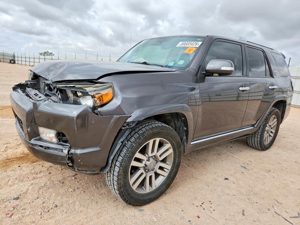 2013 Toyota VIN JTEZU5JR9D5057131 COPART salvage auction — FRONT END, Tx - Salvage Vehicle Title, sold $5,800 on 2026-07-03 (photo 1)
