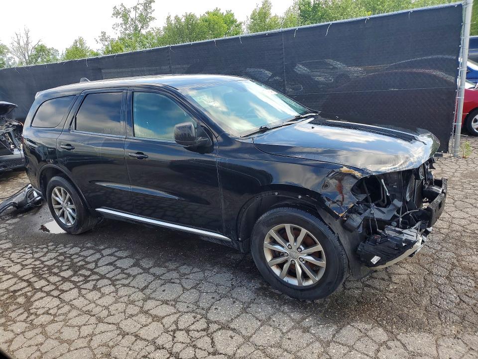 2017 Dodge Durango VIN 1C4RDHAG3HC669704 COPART salvage auction — FRONT END, Mi - Certificate Of Title, sold $1,700 on 2026-07-02 (photo 4)