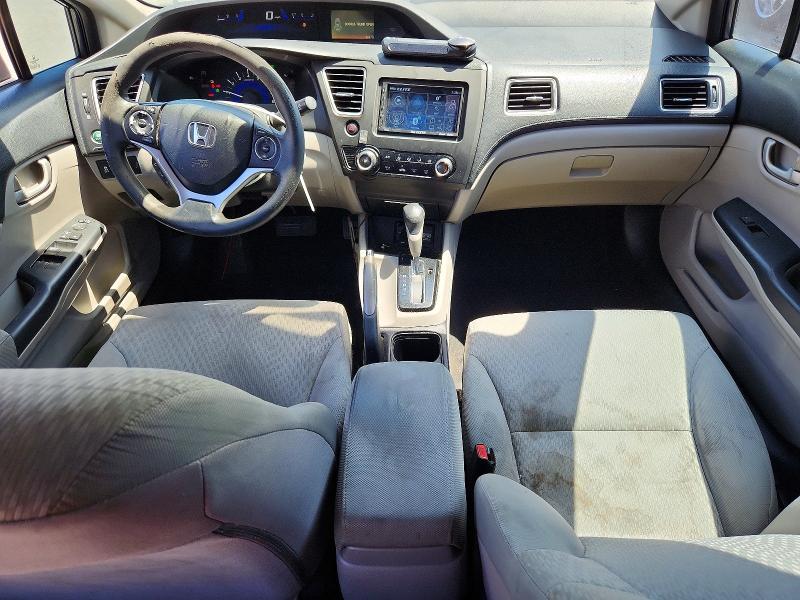 2014 Honda Civic VIN 19XFB2F53EE256604 COPART salvage auction — REAR END, Ca - Salvage Certificate, sold $1,700 on 2026-07-02 (photo 8)