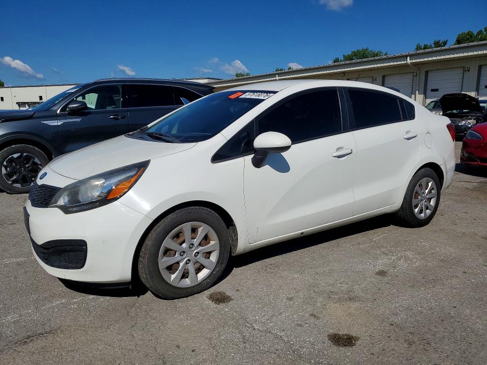2014 Kia Rio VIN KNADM4A34E6364560 COPART salvage auction — REAR END, Ky - Certificate Of Title, sold $1,000 on 2026-07-04 (photo 1)