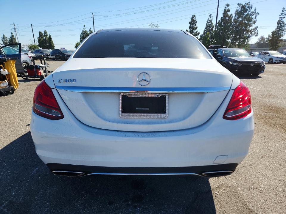 2016 Mercedes-benz VIN 55SWF4JB0GU114820 COPART salvage auction — FRONT END, Ca - Salvage Certificate, sold $1,350 on 2026-07-03 (photo 6)