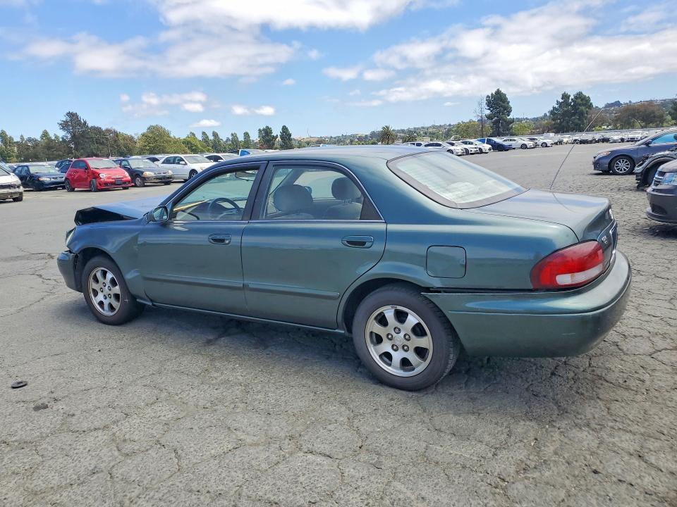 1999 Mazda 626 VIN 1YVGF22C3X5853466 COPART salvage auction — FRONT END, CA - SALVAGE CERTIFICATE, sold $100 on 2026-07-02 (photo 2)