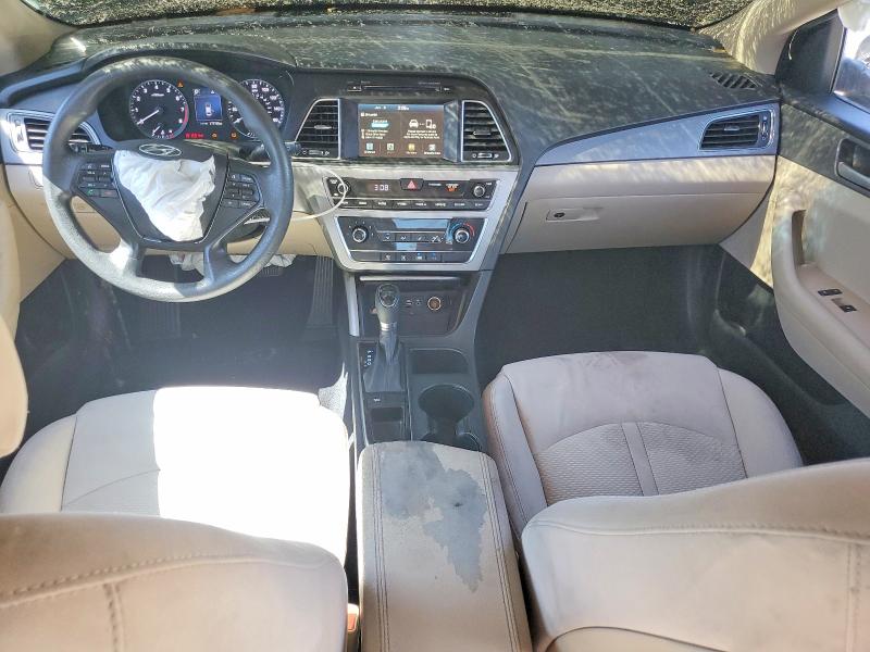 2016 Hyundai Sonata VIN 5NPE24AF0GH267419 COPART salvage auction — FRONT END, Nv - Salvage Title, sold $125 on 2026-07-02 (photo 8)