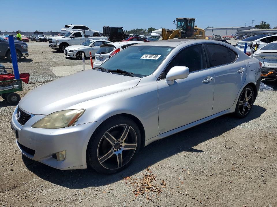 2006 Lexus Is 250 VIN JTHBK262465025436 COPART salvage auction — MINOR DENT/SCRATCHES, Ca - Dis/Dlr/Exp Only Clean Title, sold $650 on 2026-07-03 (photo 1)