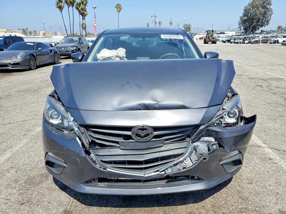 2015 Mazda 3 VIN 3MZBM1U75FM130191 COPART salvage auction — FRONT END, Pa - Certificate Of Salvage, sold $1,150 on 2026-07-02 (photo 5)