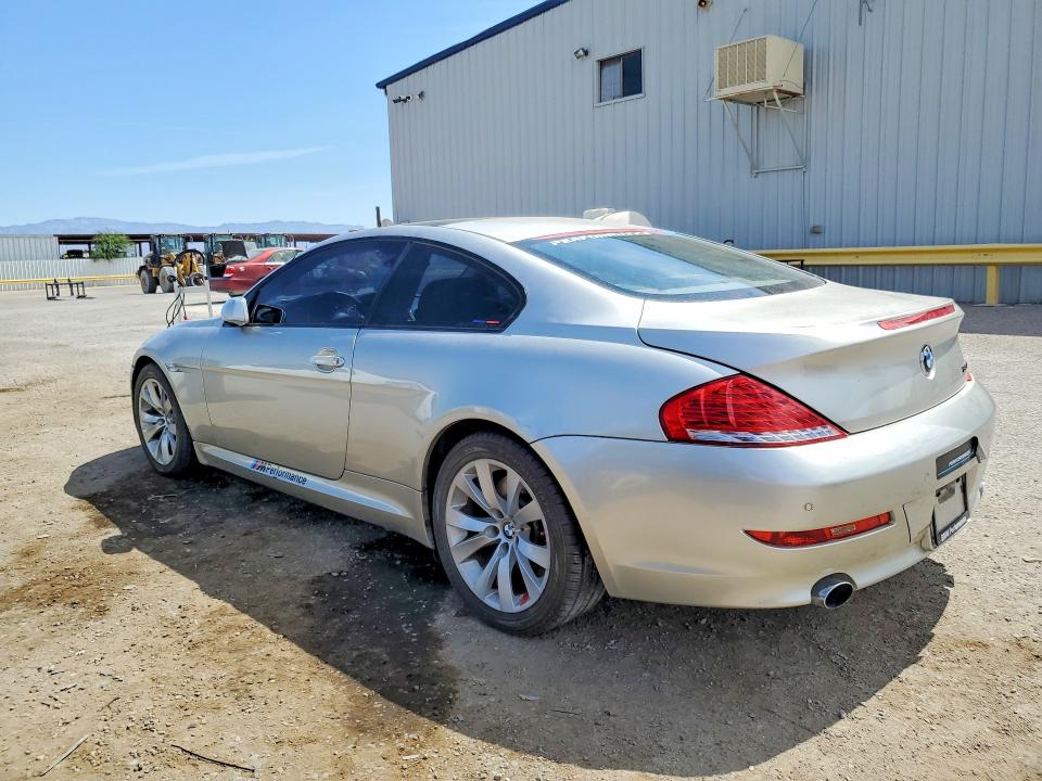 2008 BMW 6 series VIN WBAEA53518CV91681 COPART salvage auction — MECHANICAL, Az - Cert Of Title-Restored Salvage, sold $400 on 2026-07-03 (photo 2)