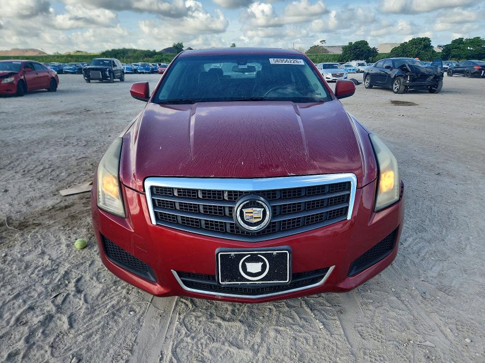 2014 Cadillac Ats VIN 1G6AG5RX8E0176107 COPART salvage auction — FRONT END, Fl - Certificate Of Title, sold $1,500 on 2026-07-02 (photo 5)