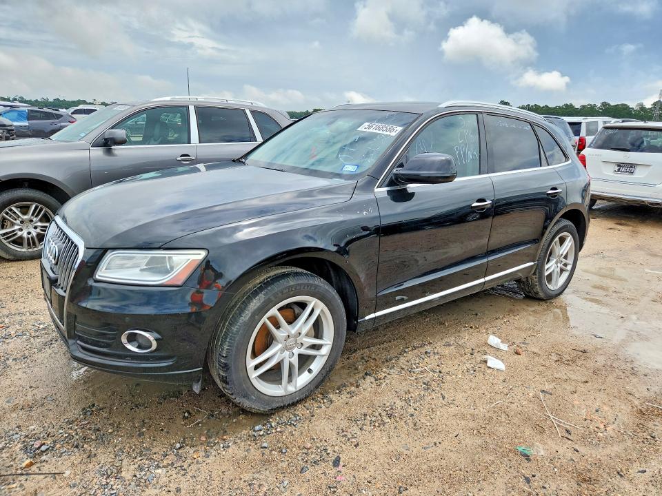 2017 Audi Q5 VIN WA1L2AFP7HA013460 COPART salvage auction — MECHANICAL, Tx - Certificate Of Title, sold $1,250 on 2026-07-02 (photo 1)