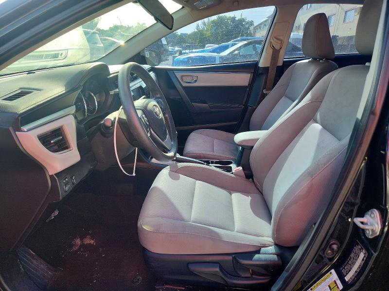 2014 Toyota Corolla VIN 2T1BURHE5EC084315 COPART salvage auction — FRONT END, Fl - Certificate Of Title, sold $1,550 on 2026-07-03 (photo 7)