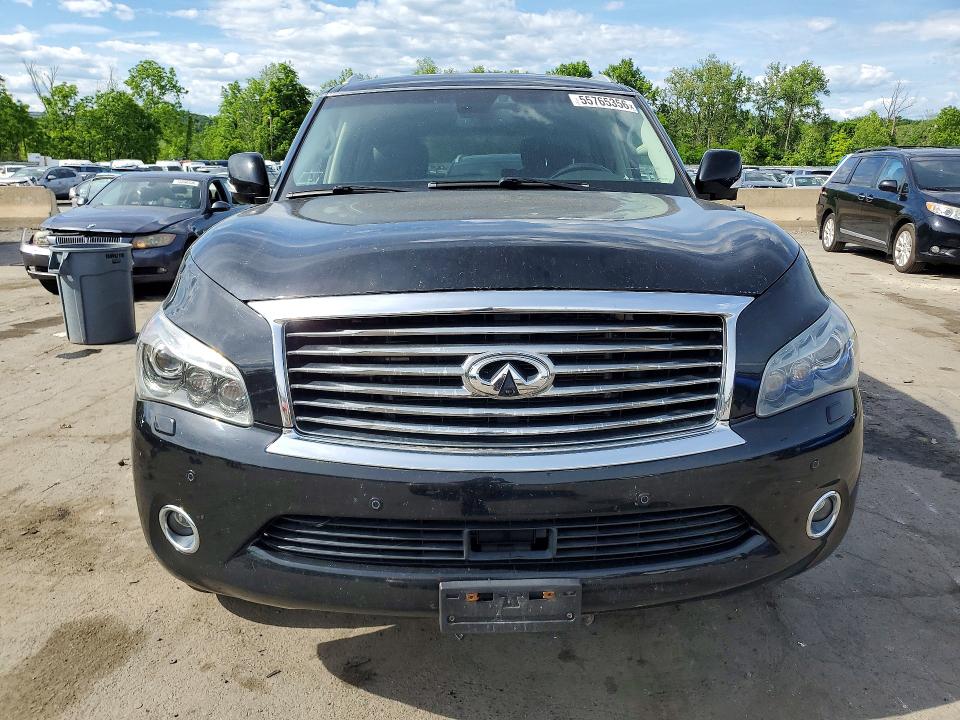 2014 Infiniti VIN JN8AZ2NC0E9350955 COPART salvage auction — BURN, Ny - Mv-907A Salvage Certificate, sold $2,000 on 2026-07-03 (photo 5)