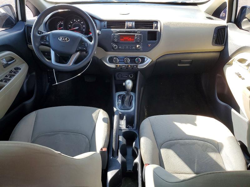 2014 Kia Rio VIN KNADM4A34E6364560 COPART salvage auction — REAR END, Ky - Certificate Of Title, sold $1,000 on 2026-07-04 (photo 8)