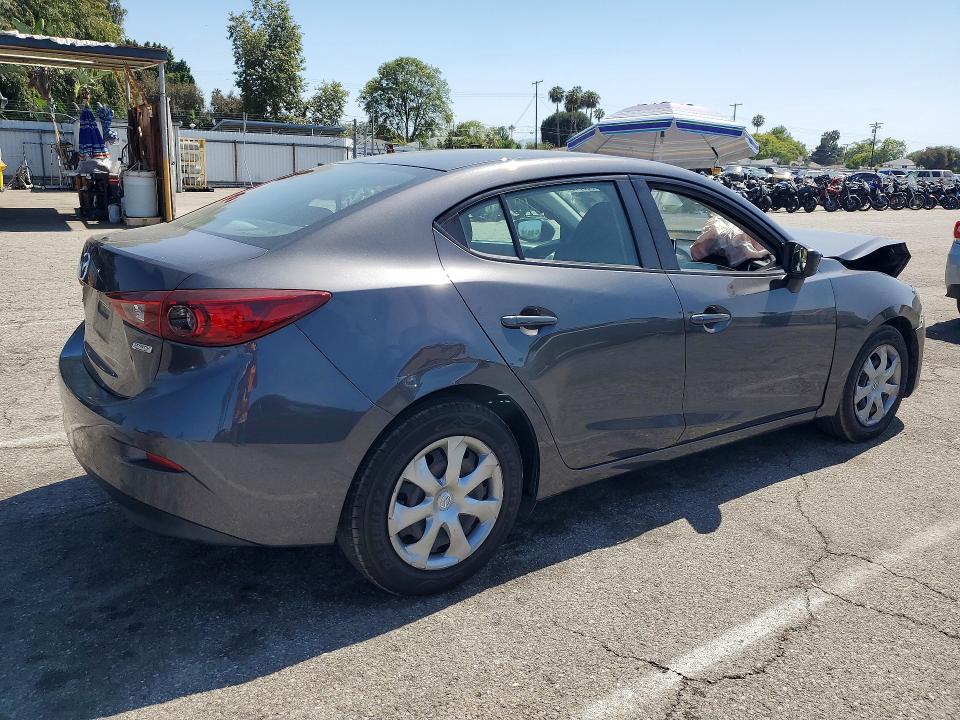 2015 Mazda 3 VIN 3MZBM1U75FM130191 COPART salvage auction — FRONT END, Pa - Certificate Of Salvage, sold $1,150 on 2026-07-02 (photo 3)