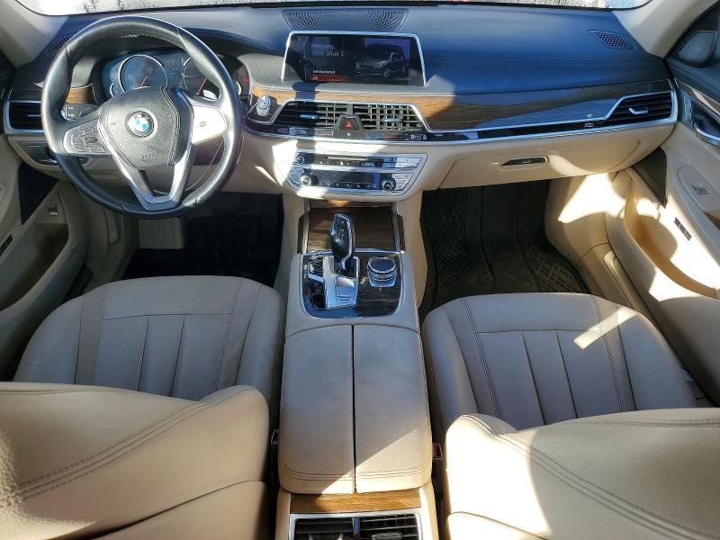 2016 BMW 7 series VIN WBA7E2C57GGD99896 COPART salvage auction — MINOR DENT/SCRATCHES, Nc - Certificate Of Title, sold $4,800 on 2026-07-03 (photo 8)