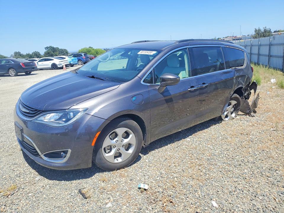 2018 Chrysler Pacifica VIN 2C4RC1H70JR293587 COPART salvage auction — REAR END, Ca - Salvage Certificate, sold $2,050 on 2026-07-02 (photo 1)