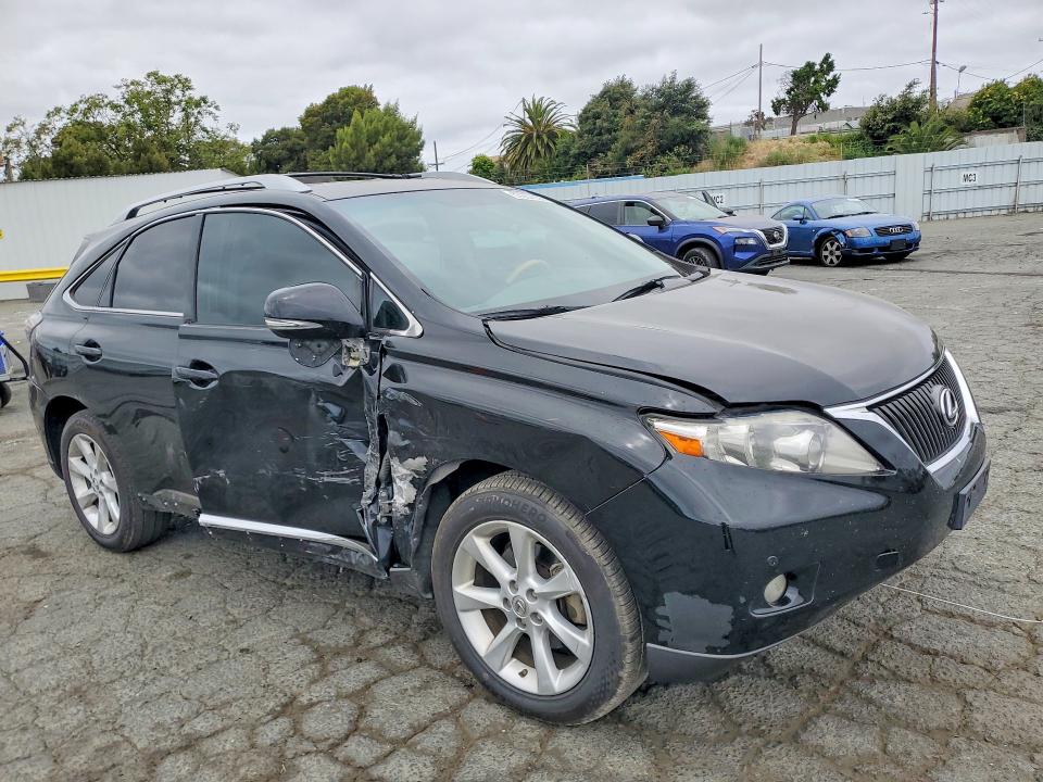 2011 Lexus Rx 350 VIN 2T2BK1BA5BC089969 COPART salvage auction — SIDE, CA - SALVAGE CERTIFICATE, sold $3,900 on 2026-07-02 (photo 4)