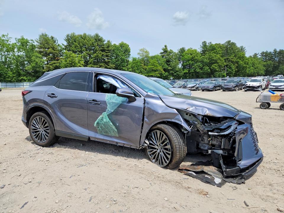 2023 Lexus VIN 2T2BAMCA4PC024217 COPART salvage auction — FRONT END, Ma - Cert Of Title-Salvage, sold $13,500 on 2026-07-03 (photo 4)