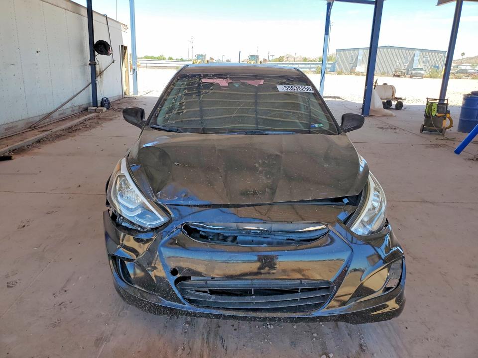 2016 Hyundai Accent VIN KMHCT5AE2GU289974 COPART salvage auction — FRONT END, Az - Cert Of Title - Salvage, sold $925 on 2026-07-02 (photo 5)