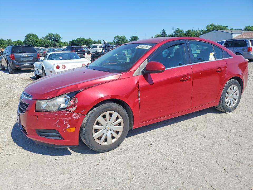 2011 Chevrolet Cruze VIN 1G1PF5S98B7146333 COPART salvage auction — FRONT END, Oh - Cert Of Title-Salvage, sold $575 on 2026-07-03 (photo 1)