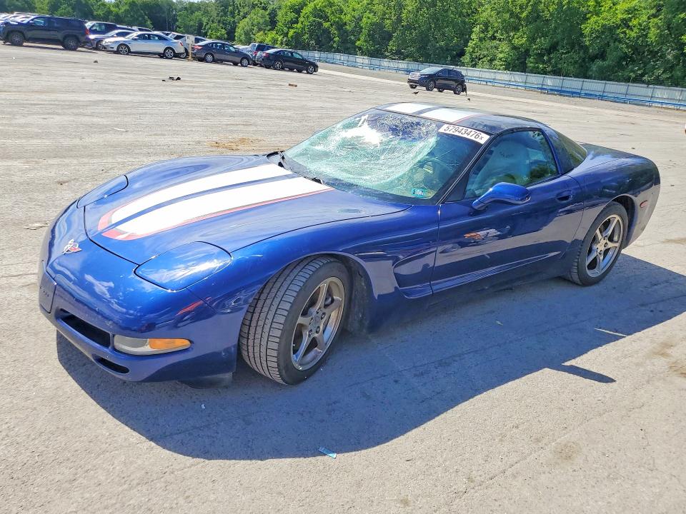 2004 Chevrolet Corvette VIN 1G1YY22GX45104398 COPART salvage auction — UNDERCARRIAGE, Pa - Certificate Of Salvage, sold $9,200 on 2026-07-02 (photo 1)