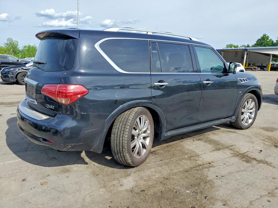 2014 Infiniti VIN JN8AZ2NC0E9350955 COPART salvage auction — BURN, Ny - Mv-907A Salvage Certificate, sold $2,000 on 2026-07-03 (photo 3)