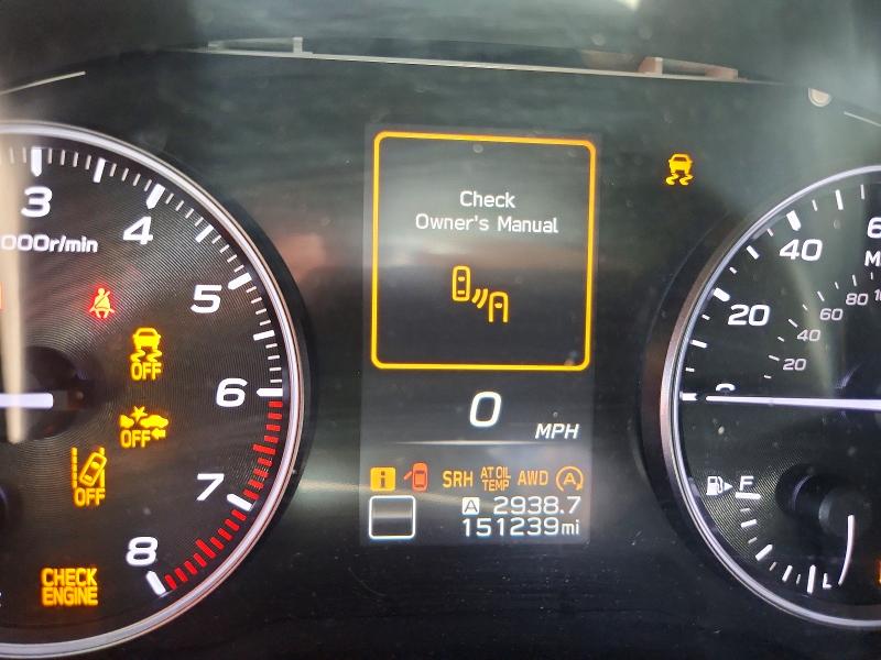 2021 Subaru Outback VIN 4S4BTGJD8M3120784 COPART salvage auction — FRONT END, Nv - Salvage Title (P), sold $2,400 on 2026-07-02 (photo 9)