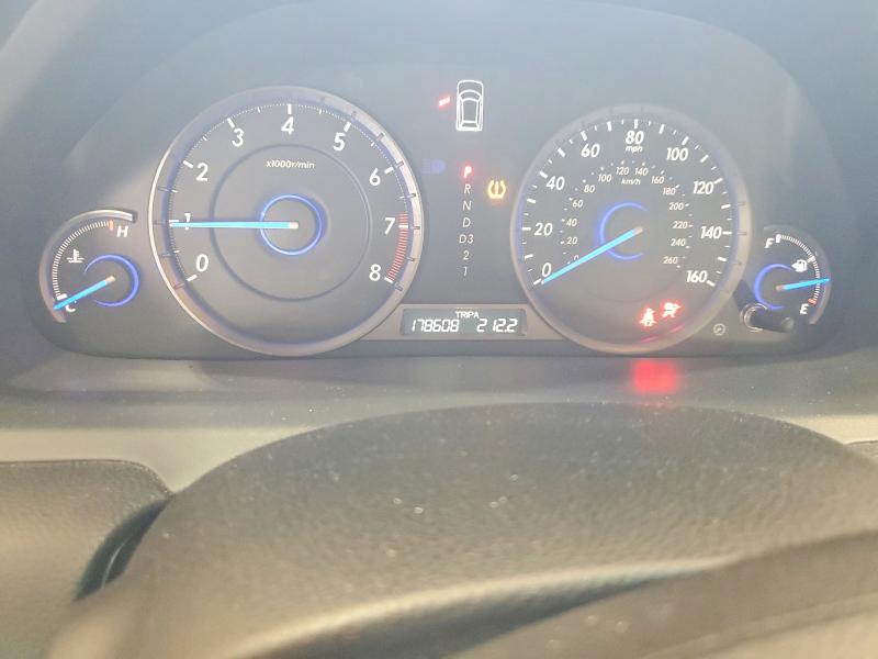 2012 Honda Crosstour VIN 5J6TF2H50CL006496 COPART salvage auction — MINOR DENT/SCRATCHES, Pa - Cert Of Salvage-Formerly Aband, sold $1,400 on 2026-07-02 (photo 9)