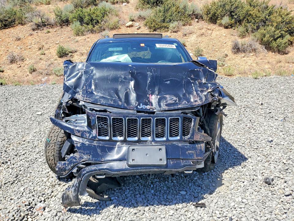 2014 Jeep Grand cherokee VIN 1C4RJFCT4EC446784 COPART salvage auction — FRONT END, CA - SALVAGE CERTIFICATE, sold $225 on 2026-07-02 (photo 5)