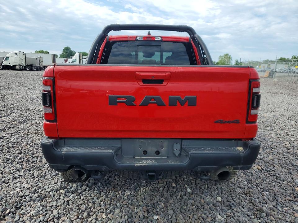 2018 Ram 1500 VIN 1C6RR7YT9JS183710 COPART salvage auction — FRONT END, In - Certificate Of Title, sold $20,700 on 2026-07-03 (photo 6)