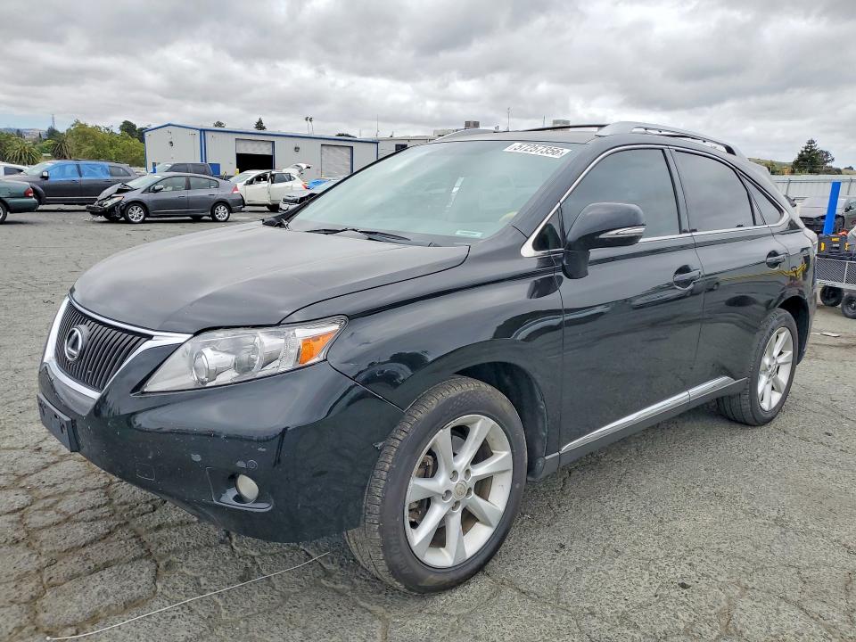 2011 Lexus Rx 350 VIN 2T2BK1BA5BC089969 COPART salvage auction — SIDE, CA - SALVAGE CERTIFICATE, sold $3,900 on 2026-07-02 (photo 1)