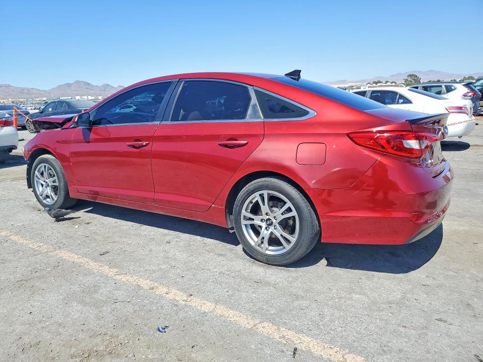 2016 Hyundai Sonata VIN 5NPE24AF0GH267419 COPART salvage auction — FRONT END, Nv - Salvage Title, sold $125 on 2026-07-02 (photo 2)