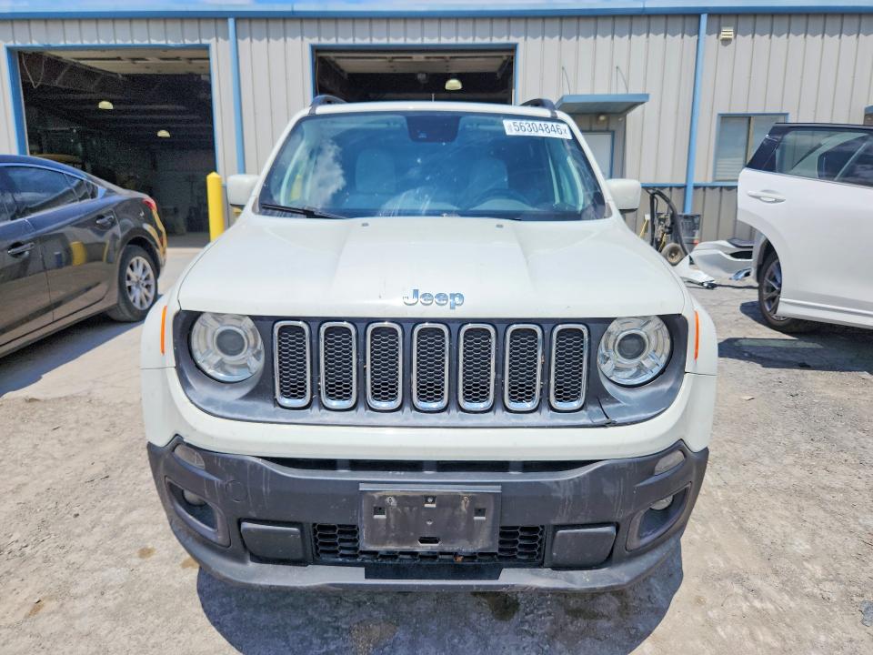 2018 Jeep Renegade VIN ZACCJBBB4JPG75558 COPART salvage auction — FRONT END, Md - Cert Of Salvage > 75% Damage, sold $375 on 2026-07-03 (photo 5)