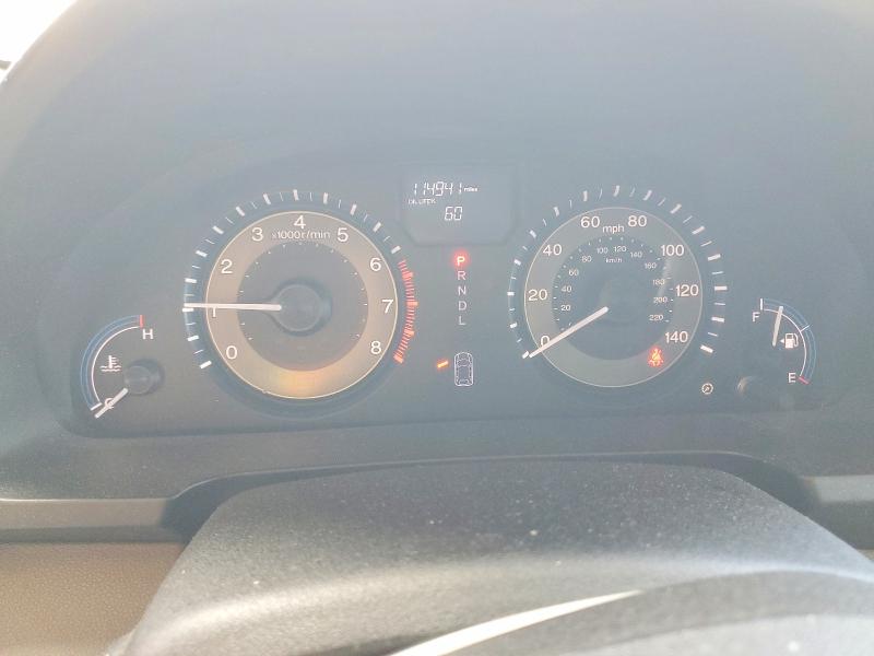 2013 Honda Odyssey VIN 5FNRL5H20DB090081 COPART salvage auction — FRONT END, Ca - Salvage Certificate, sold $3,400 on 2026-07-02 (photo 9)
