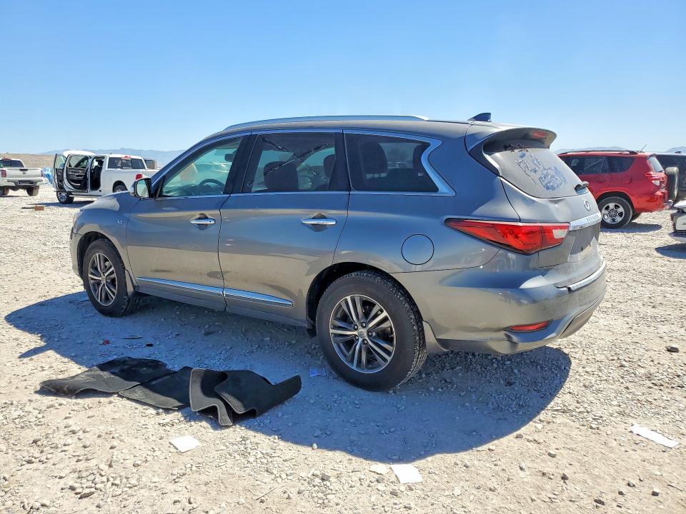 2017 Infiniti Qx60 VIN 5N1DL0MM6HC516309 COPART salvage auction — MINOR DENT/SCRATCHES, Ut - Certificate Of Title, sold $1,700 on 2026-07-02 (photo 2)