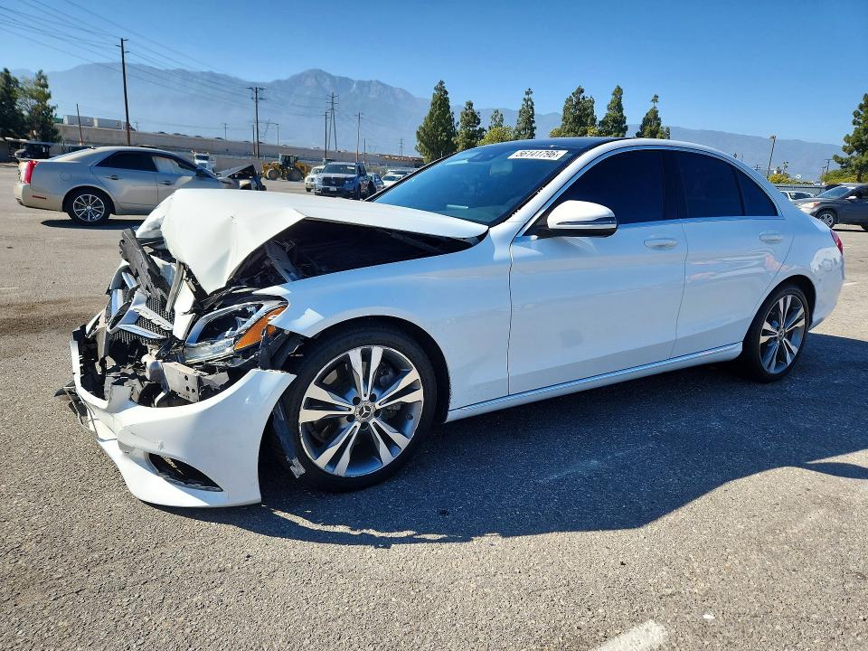 2016 Mercedes-benz VIN 55SWF4JB0GU114820 COPART salvage auction — FRONT END, Ca - Salvage Certificate, sold $1,350 on 2026-07-03 (photo 1)