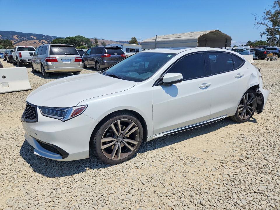 2019 Acura VIN 19UUB2F4XKA009207 COPART salvage auction — REAR END, Ca - Salvage Certificate, sold $3,200 on 2026-07-02 (photo 1)