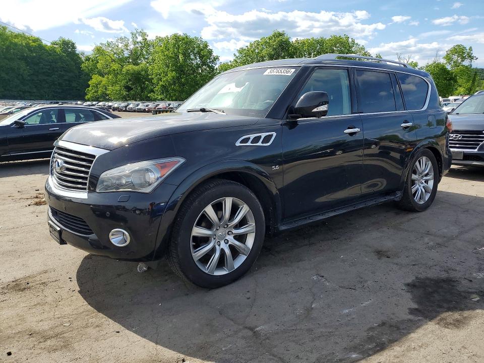 2014 Infiniti VIN JN8AZ2NC0E9350955 COPART salvage auction — BURN, Ny - Mv-907A Salvage Certificate, sold $2,000 on 2026-07-03 (photo 1)