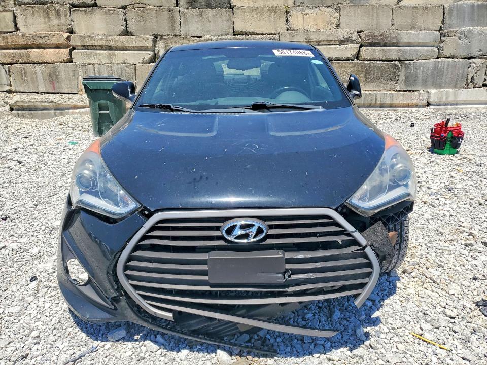 2016 Hyundai VIN KMHTC6AE6GU280877 COPART salvage auction — FRONT END, Ky - Certificate Of Title, sold $1,250 on 2026-07-03 (photo 5)