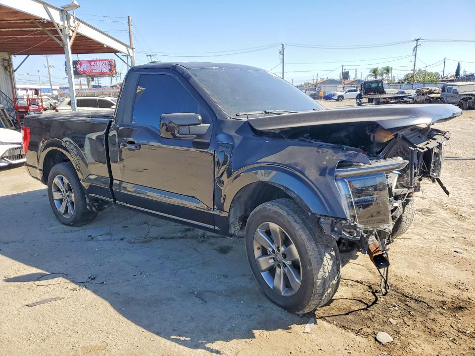 2021 Ford F-150 VIN 1FTMF1C55MKE19808 COPART salvage auction — FRONT END, Ca - Salvage Certificate, sold $10,000 on 2026-07-02 (photo 4)