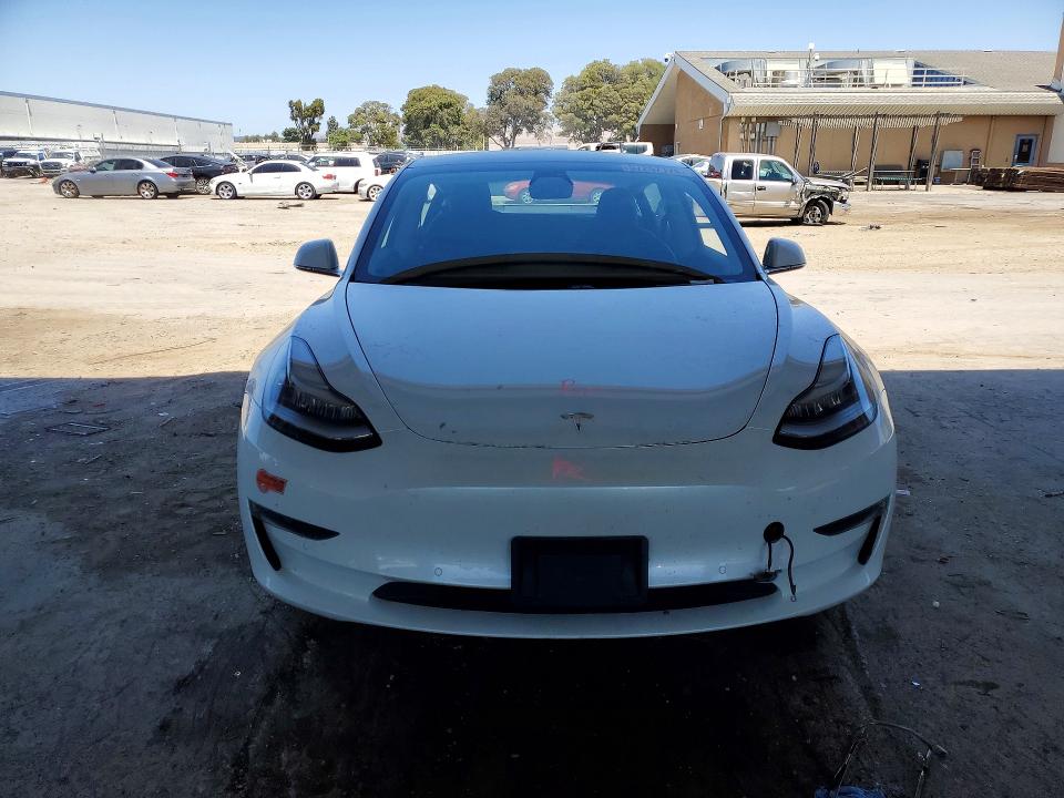 2020 Tesla Model 3 VIN 5YJ3E1EA2LF632803 COPART salvage auction — REAR END, Ca - Salvage Certificate, sold $6,300 on 2026-07-02 (photo 5)