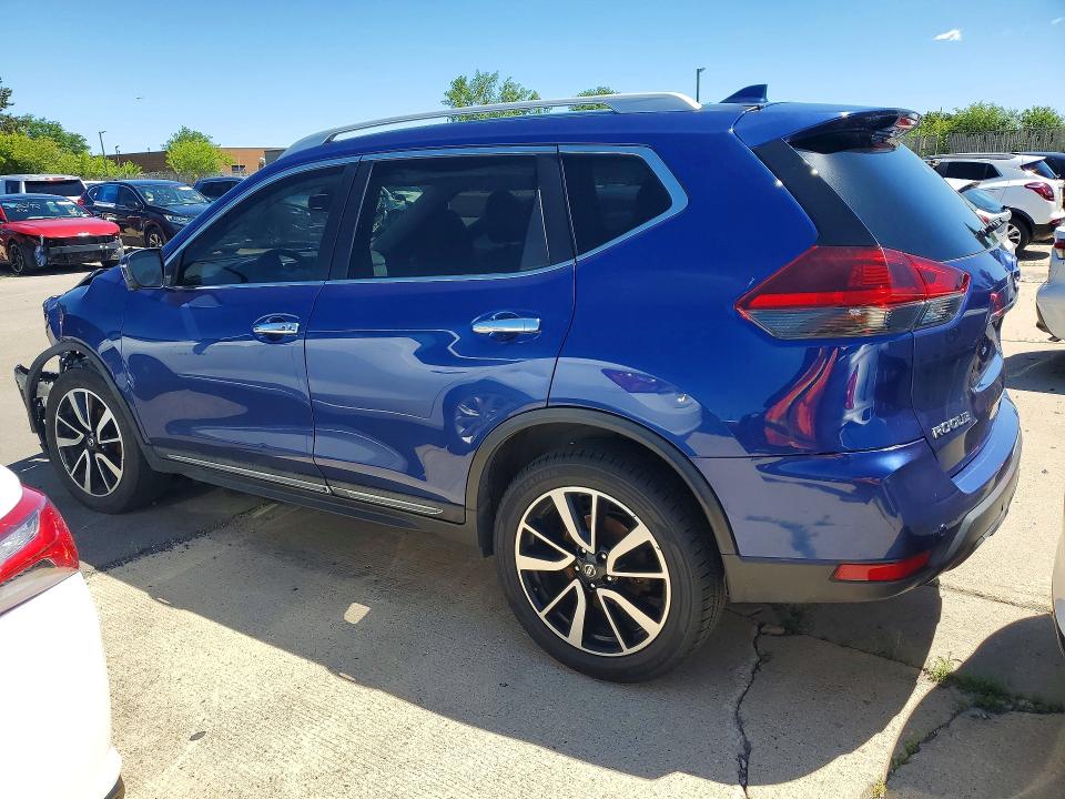 2019 Nissan Rogue VIN 5N1AT2MV7KC746357 COPART salvage auction — FRONT END, Il - Certificate Of Title, sold $2,591 on 2026-07-03 (photo 2)