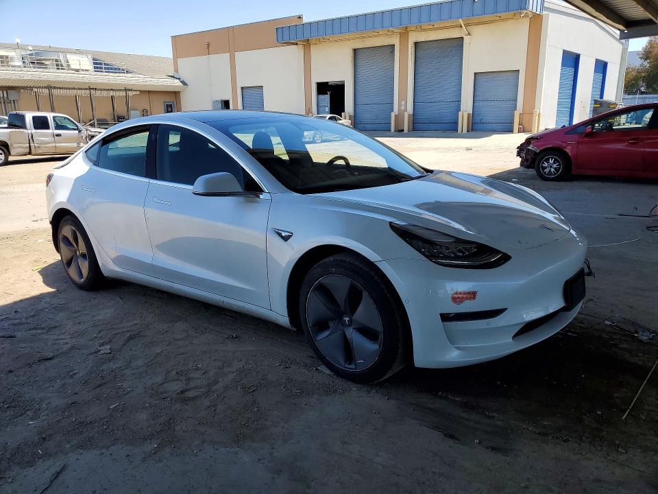 2020 Tesla Model 3 VIN 5YJ3E1EA2LF632803 COPART salvage auction — REAR END, Ca - Salvage Certificate, sold $6,300 on 2026-07-02 (photo 4)
