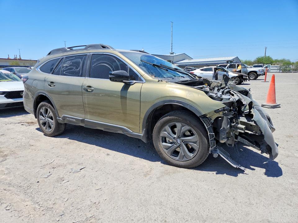 2021 Subaru Outback VIN 4S4BTGJD8M3120784 COPART salvage auction — FRONT END, Nv - Salvage Title (P), sold $2,400 on 2026-07-02 (photo 4)