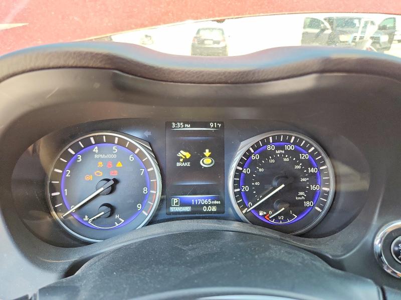 2014 Infiniti Q50 VIN JN1BV7AP5EM675974 COPART salvage auction — FRONT END, Nv - Salvage Title, sold $3,050 on 2026-07-02 (photo 9)
