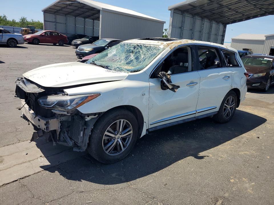 2020 Infiniti Qx60 VIN 5N1DL0MN6LC509507 COPART salvage auction — VANDALISM, Ca - Salvage Certificate, sold $500 on 2026-07-02 (photo 1)