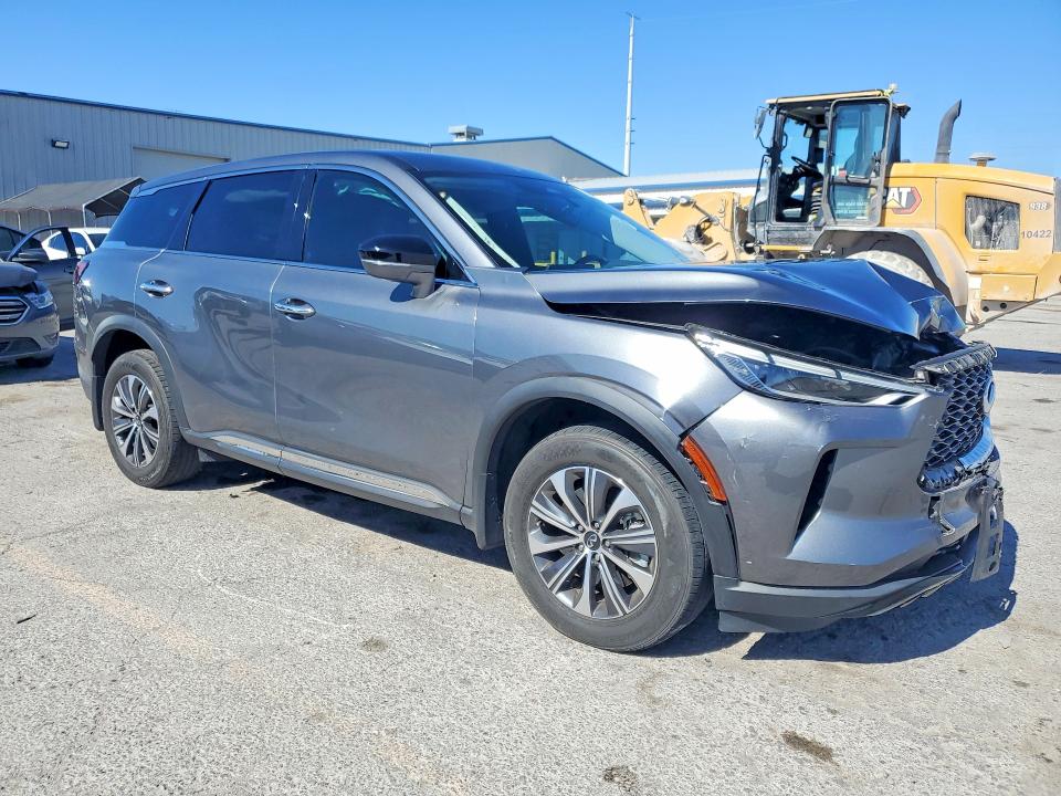 2024 Infiniti Qx60 VIN 5N1DL1ES8RC336334 COPART salvage auction — FRONT END, Nv - Salvage Title, sold $150 on 2026-07-02 (photo 4)