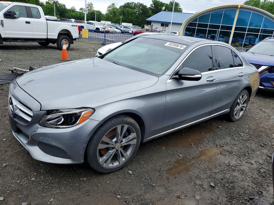 2015 Mercedes-benz VIN 55SWF4KB7FU005347 COPART salvage auction — FRONT END, Ma - Certificate Of Title, sold $2,850 on 2026-07-03 (photo 1)