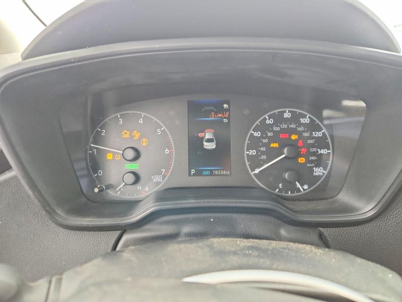 2024 Toyota Corolla VIN JTDBDMHE5R3008160 COPART salvage auction — FRONT END, Nj - Certificate Of Title, sold $8,300 on 2026-07-02 (photo 9)