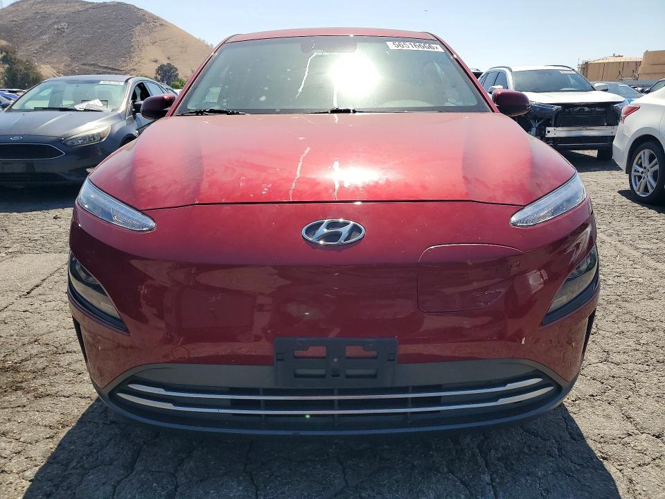 2023 Hyundai Kona VIN KM8K23AG7PU184836 COPART salvage auction — MECHANICAL, Ca - Salvage Certificate, sold $6,100 on 2026-07-02 (photo 5)